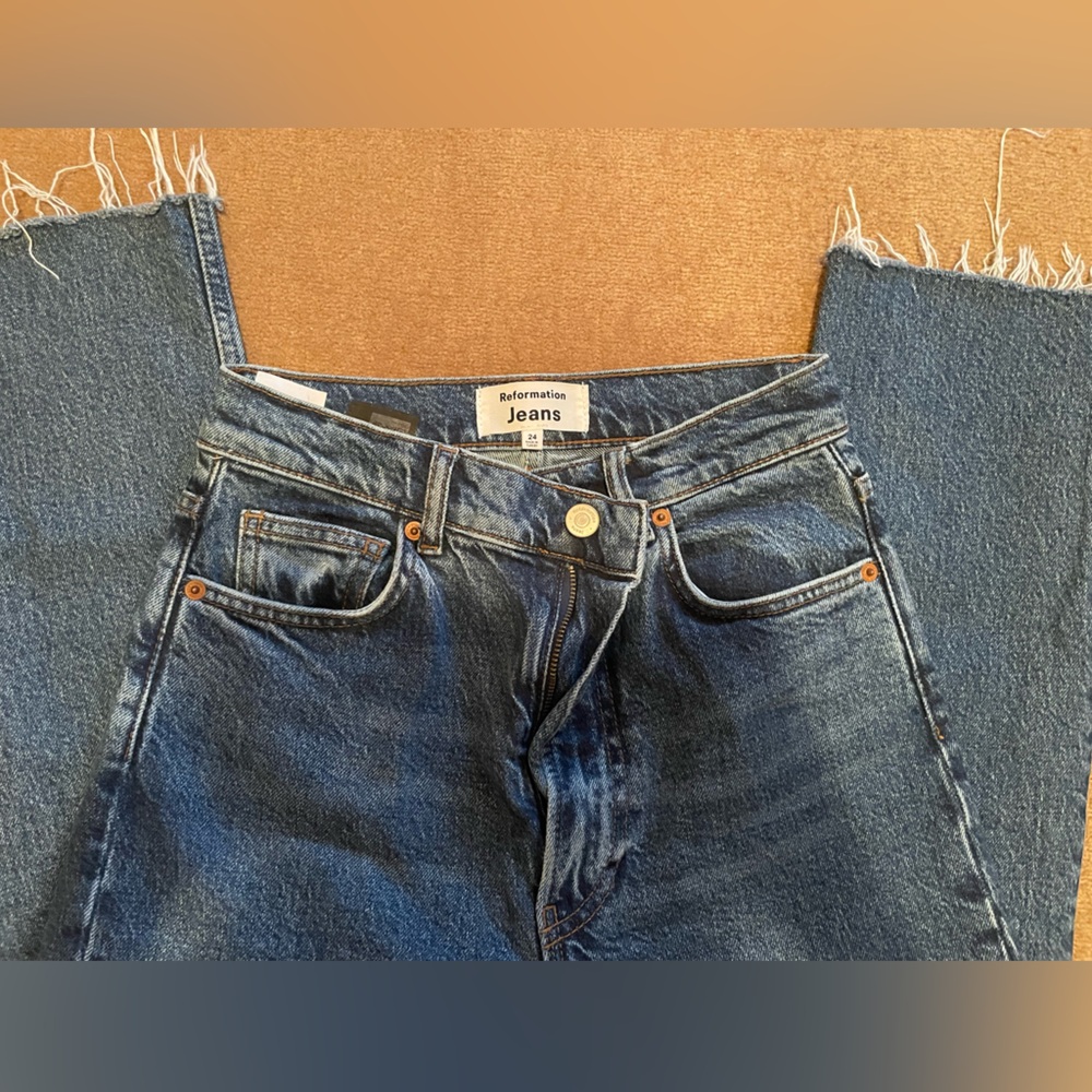 Reformation Liza High rise jeans 24